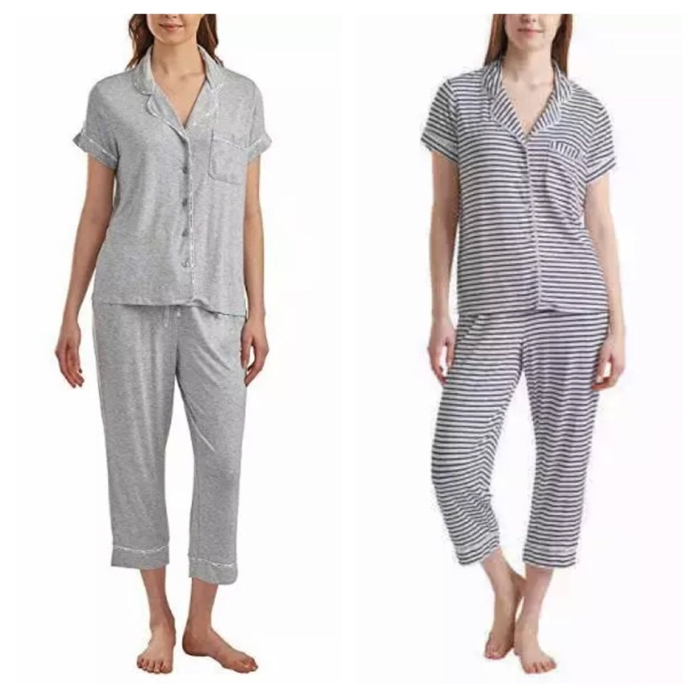 Tommy Hilfiger Women's Notch Collar Pajama Set
